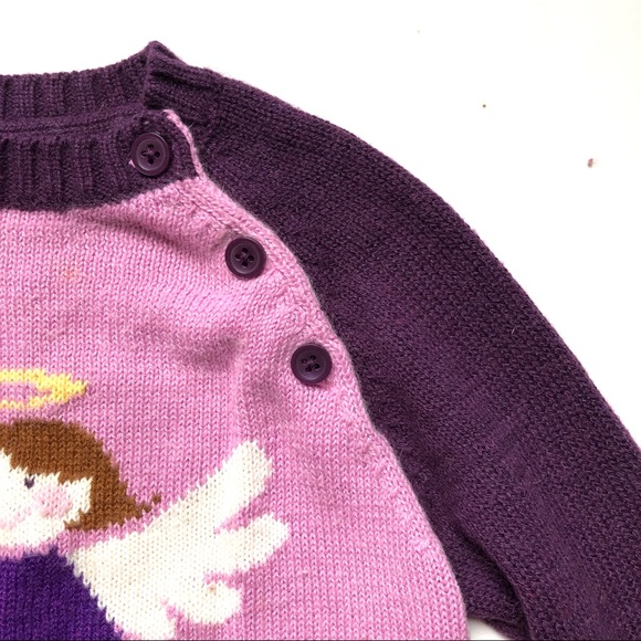 Baby Gap Toddler Girl Angel Pullover Sweater - 2T - Picture 3 of 6